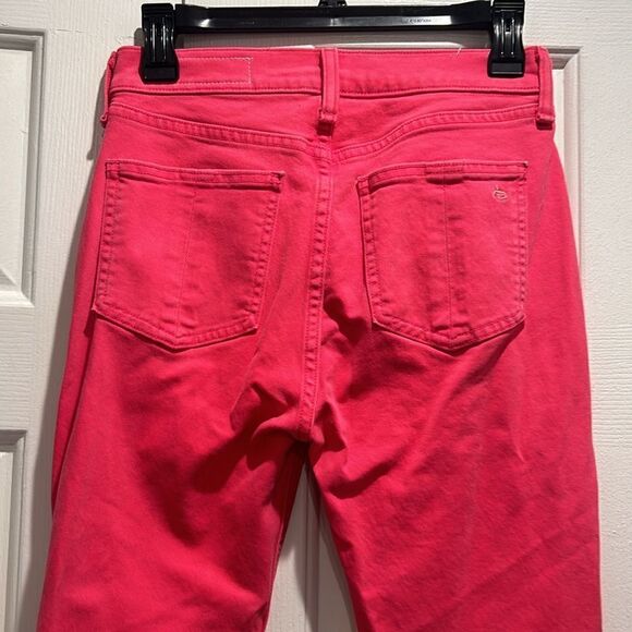 Rag & bone high rise bull pink skinny ankle jeans pants, Size 24 - Picture 7 of 12